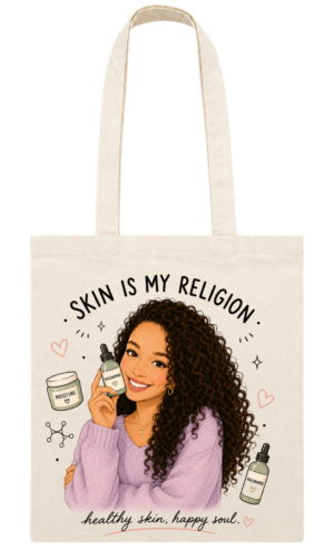 Tote bag Healthy Skin, Happy Soul de la colección Skin Moods