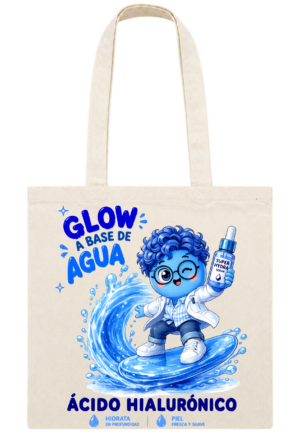 Tote bag Glow a Base de Agua inspirada en ácido hialurónico