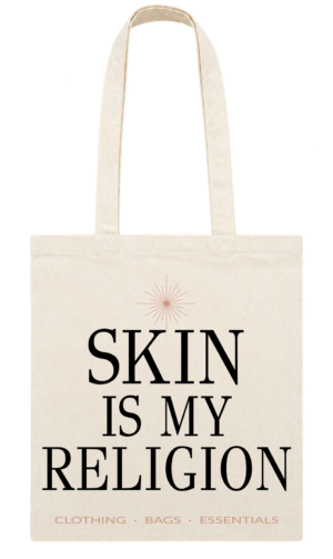 Tote Bag Skin Is My Religion Essential – SKIN ESSENTIALS