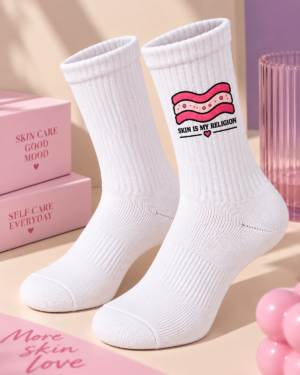 Calcetines blancos SKIN LAYERS de SKIN IS MY