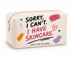 Neceser skincare Sorry I Can’t I Have Skincare de SKIN IS MY RELIGION
